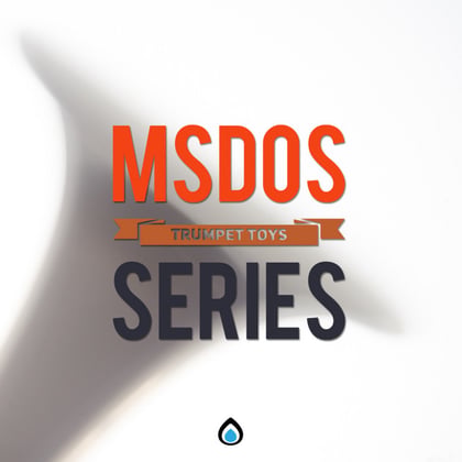 Trumpet Toys Series album by MSDOS - Drum and Bass Cover Art
