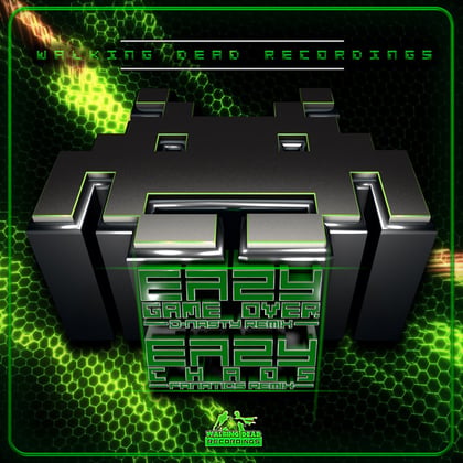 Game Over album by Eazy, D-Nasty & Fanatics - Drum and Bass Cover Art