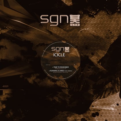 Time to Remember / Running Scared album by Icicle - Drum and Bass Cover Art