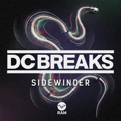 Sidewinder album by DC Breaks - Drum and Bass Cover Art