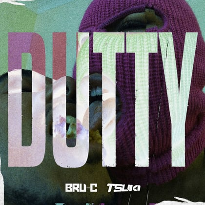 Dutty album by Bru-C & Tsuki - Drum and Bass Cover Art