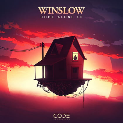 Home Alone album by Winslow - Drum and Bass Cover Art