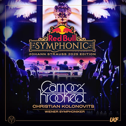Red Bull Symphonic - Johann Strauss 2025 Edition album by Camo & Krooked - Drum and Bass Cover Art
