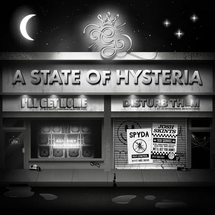 A State of Hysteria album by Gardna - Drum and Bass Cover Art