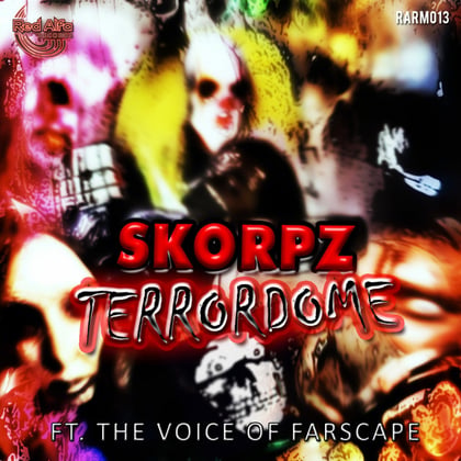 Terrordome album by Skorpz - Drum and Bass Cover Art