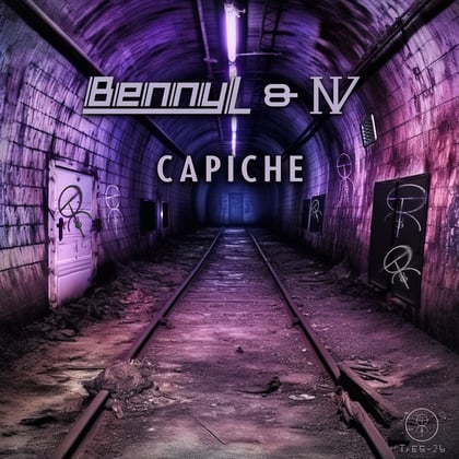 Capiche album by Benny L - Drum and Bass Cover Art