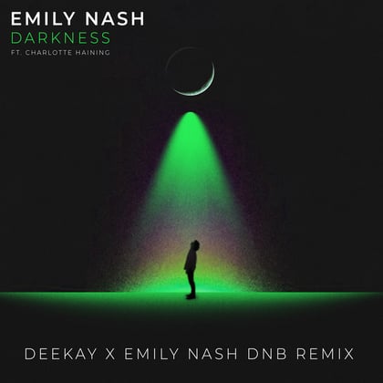 Darkness (feat. Charlotte Haining) [DEEKAY x Emily Nash DNB Remix] album by Charlotte Haining - Drum and Bass Cover Art