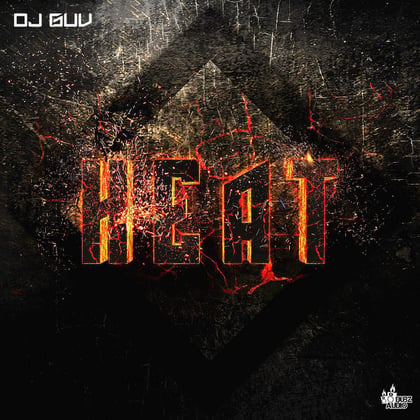 Heat album by Dj Guv - Drum and Bass Cover Art