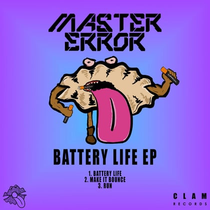 Battery Life album by Master Error - Drum and Bass Cover Art