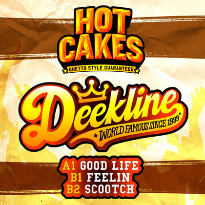 Hot Cakes, Vol. 36 album by Deekline - Drum and Bass Cover Art