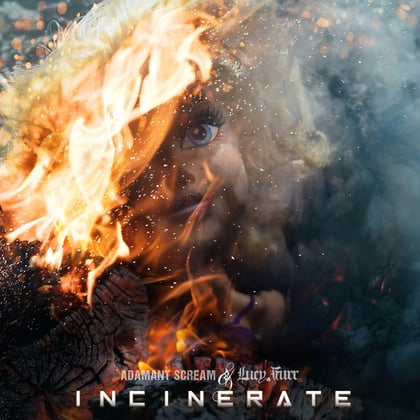 Incinerate album by Lucy Furr - Drum and Bass Cover Art
