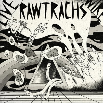 Live Wire album by Rawtrachs - Drum and Bass Cover Art