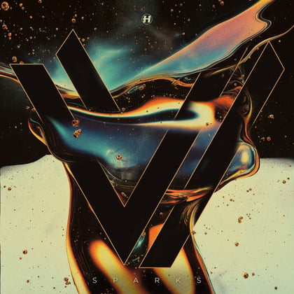 Sparks album by Fred V - Drum and Bass Cover Art