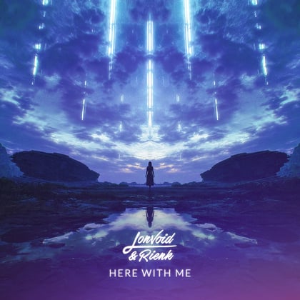 Here With Me album by Jon Void - Drum and Bass Cover Art