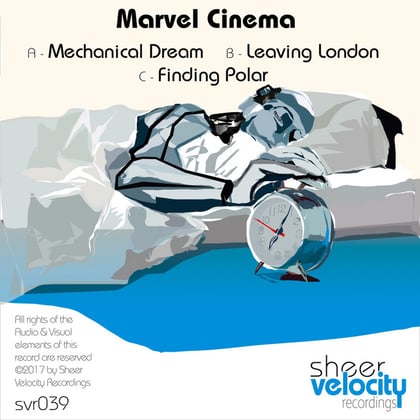 Mechanical Dream EP album by Marvel Cinema - Drum and Bass Cover Art
