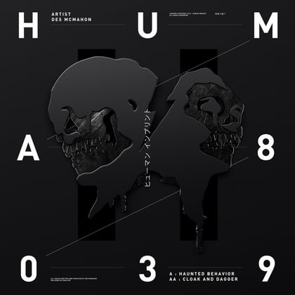 Haunted Behavior EP album by Des McMahon - Drum and Bass Cover Art