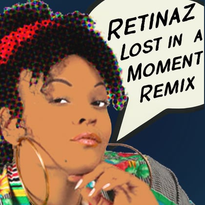 Lost In a Moment (Retinaz Remix) album by Jasmine Knight, Paper Dragon & RETINAZ - Drum and Bass Cover Art