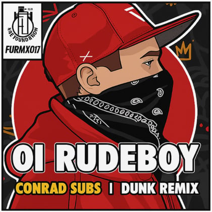 Oi Rudeboy album by Conrad Subs - Drum and Bass Cover Art