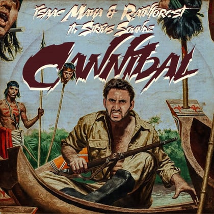 Cannibal album by Isaac Maya - Drum and Bass Cover Art