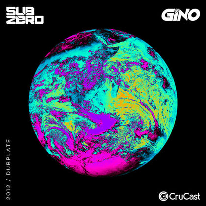 2012 / Dubplate album by Sub Zero - Drum and Bass Cover Art
