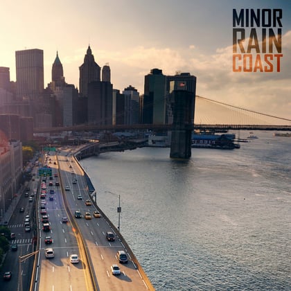 Coast - Single album by Minor Rain - Drum and Bass Cover Art