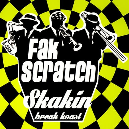 Skakin album by Fak Scratch - Drum and Bass Cover Art