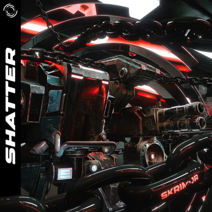 Shatter album by Skrimor - Drum and Bass Cover Art