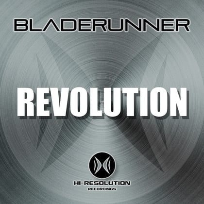 Revolution album by Benny Page, FFF & Bladerunner - Drum and Bass Cover Art