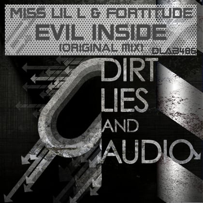 Evil Inside album by Fortitude - Drum and Bass Cover Art