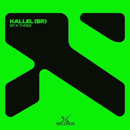 X Three album by Kallel (BR) - Drum and Bass Cover Art