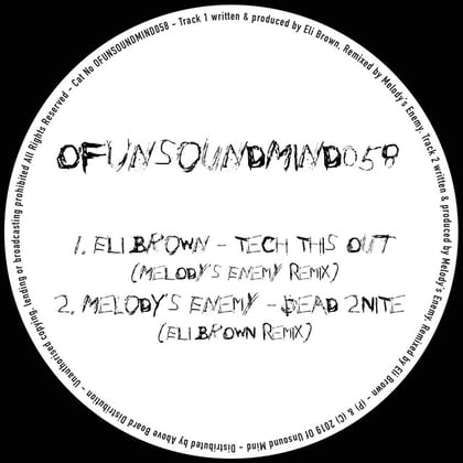Tech This Out / Dead 2nite Remixes album by Sub Focus, Eli Brown & Melody's Enemy - Drum and Bass Cover Art