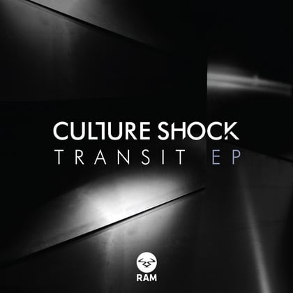 Transit EP album by Culture Shock - Drum and Bass Cover Art