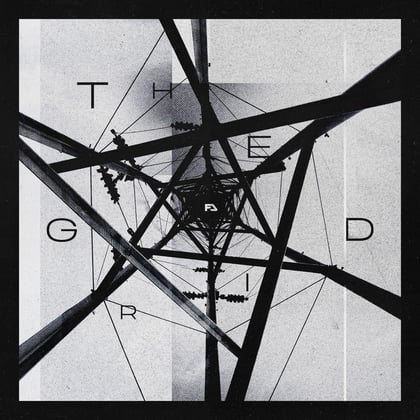 The Grid album by NickBee - Drum and Bass Cover Art