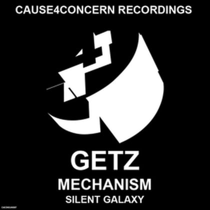 Mechanism / Silent Galaxy album by Getz - Drum and Bass Cover Art