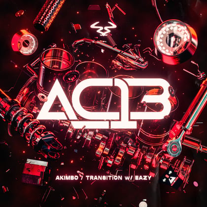 Akimbo / Transition album by AC13 - Drum and Bass Cover Art