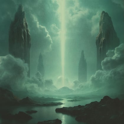 Ether album by Fanu - Drum and Bass Cover Art