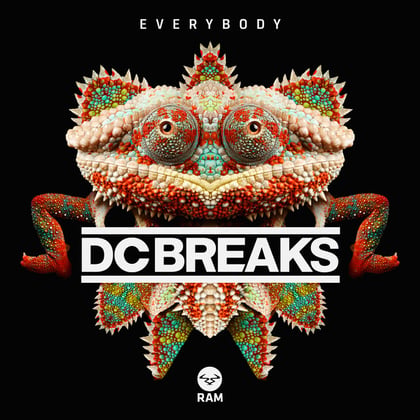 Everybody album by DC Breaks - Drum and Bass Cover Art