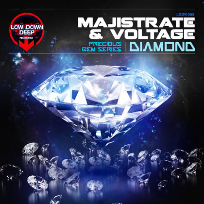 Diamond album by Majistrate & Voltage - Drum and Bass Cover Art