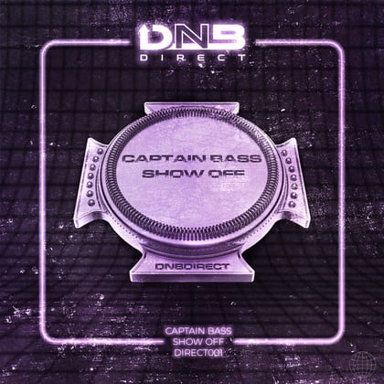 Show Off album by Captain Bass - Drum and Bass Cover Art