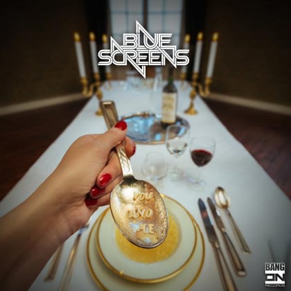 You & Me album by Bluescreens - Drum and Bass Cover Art