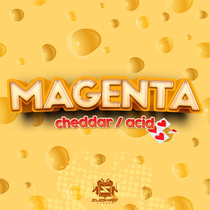 Cheddar / Acid album by Magenta - Drum and Bass Cover Art
