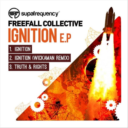 Ignition E.P. album by Wickaman - Drum and Bass Cover Art