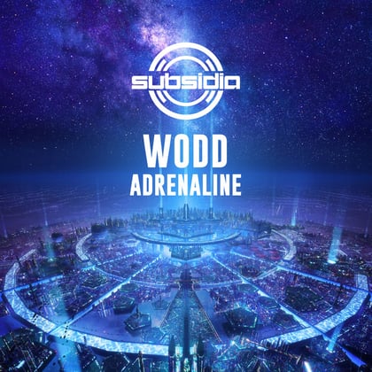 Adrenaline album by Dirtyphonics & Wodd - Drum and Bass Cover Art