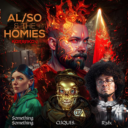 Alsomething album by Something Something - Drum and Bass Cover Art