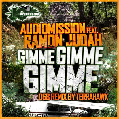 Gimme Gimme Gimme album by Audiomission - Drum and Bass Cover Art