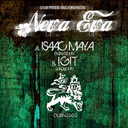 Neva Eva album by Isaac Maya - Drum and Bass Cover Art