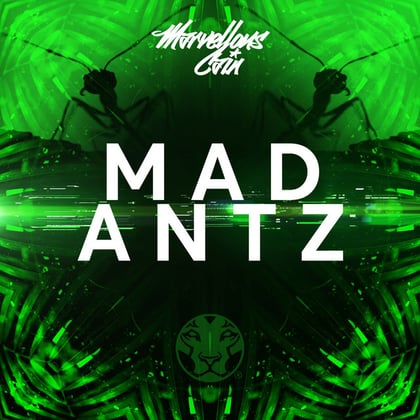 MAD ANTZ album by Marvellous Cain - Drum and Bass Cover Art