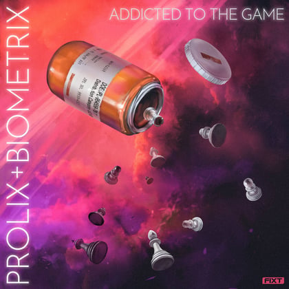 Addicted To The Game album by Prolix - Drum and Bass Cover Art