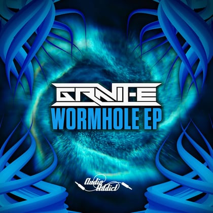 Wormhole album by Gravit-E - Drum and Bass Cover Art