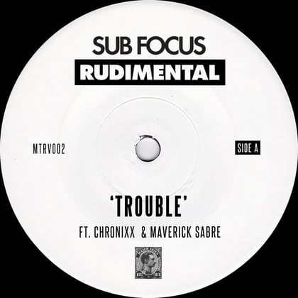 Trouble album by Sub Focus - Drum and Bass Cover Art